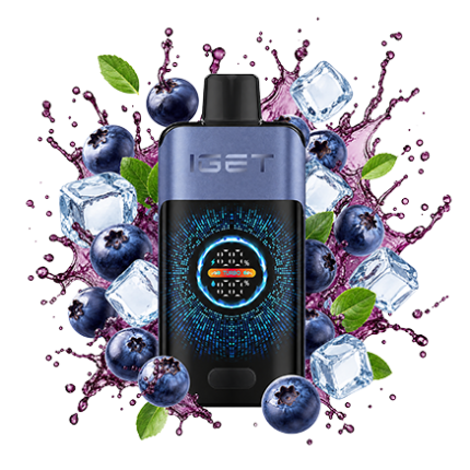 iget one 12000 Blueberry Ice